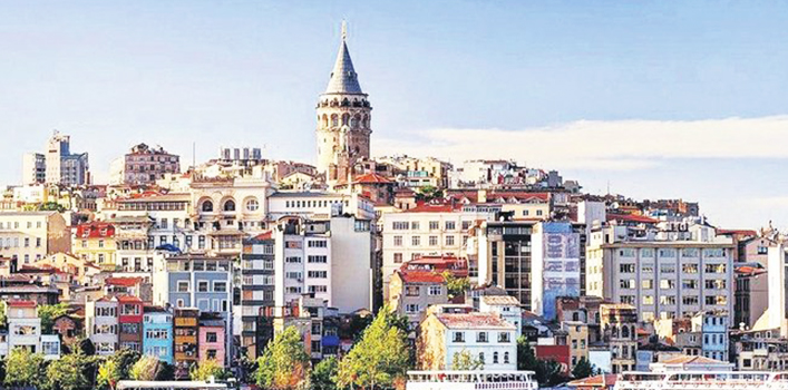 Beyoğlu, which has many places to visit, is the most active, popular and touristic district of Istanbul