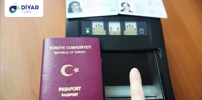 Since biometric data is taken in the Turkish passport application, the applications must be made in person.